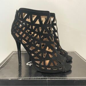 Qupid Cage Booties